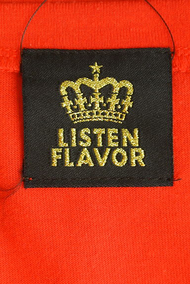 LISTEN FLAVOR（リッスンフレーバー）の古着「チュニック丈プリントTシャツ（Ｔシャツ）」大画像６へ