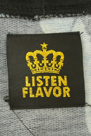 LISTEN FLAVOR（リッスンフレーバー）の古着「テディベア柄パーカー（スウェット・パーカー）」大画像６へ