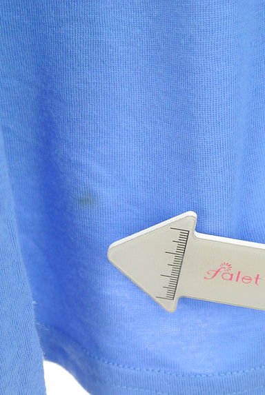 LISTEN FLAVOR（リッスンフレーバー）の古着「セーラー襟配色プリントカットソー（カットソー・プルオーバー）」大画像５へ