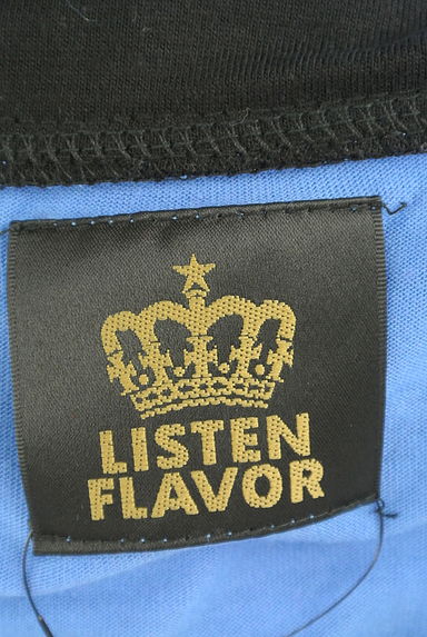 LISTEN FLAVOR（リッスンフレーバー）の古着「セーラー襟配色プリントカットソー（カットソー・プルオーバー）」大画像６へ