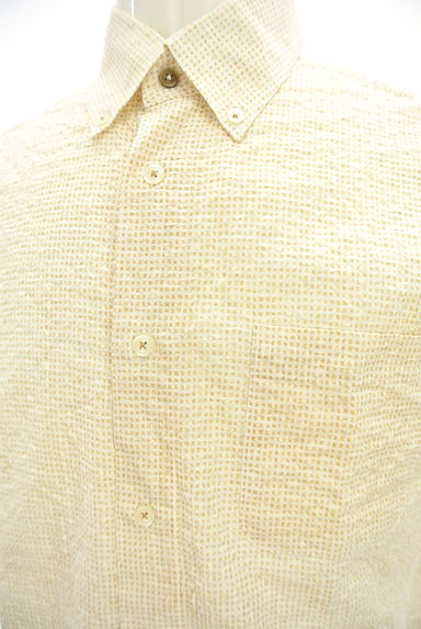 ARAMIS（アラミス）の古着「ボタンダウンシワ加工コットンシャツ（カジュアルシャツ）」大画像４へ