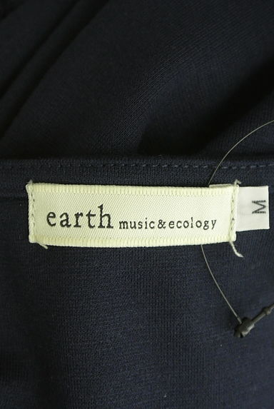 earth music&ecology（アースミュージック＆エコロジー）の古着「花柄レース切替７分袖膝丈ワンピース（ワンピース・チュニック）」大画像６へ