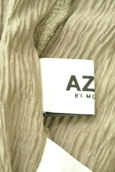 AZUL by moussy（アズールバイマウジー）の古着「インナー付き楊柳ロングキャミワンピ（ツーピース（ジャケット＋ワンピース））」大画像６へ