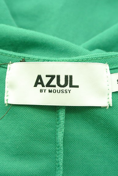 AZUL by moussy（アズールバイマウジー）の古着「ワイドスリーブカラーマキシワンピ（ワンピース・チュニック）」大画像６へ