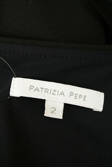 PATRIZIA PEPE（パトリッツィアペペ）の古着「カットスリーブボートネックカットソー（カットソー・プルオーバー）」大画像６へ