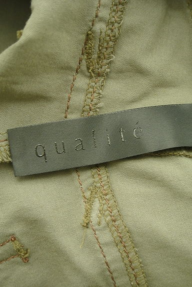 qualite（カリテ）の古着「くしゅくしゅギャザースリムパンツ（パンツ）」大画像６へ