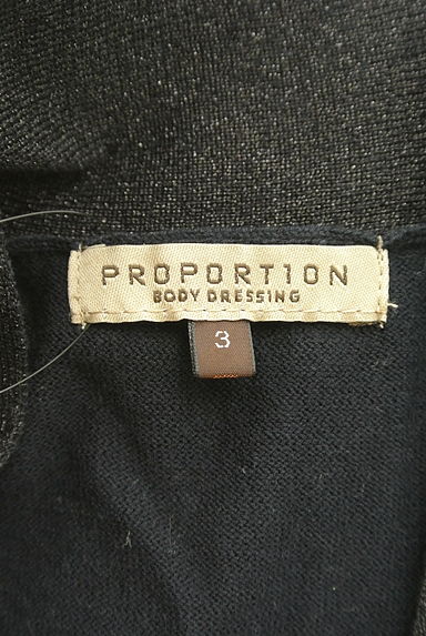 PROPORTION BODY DRESSING（プロポーションボディ ドレッシング）の古着「ボウタイリボンラメミニワンピース（ワンピース・チュニック）」大画像６へ
