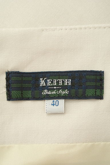 KEITH（キース）の古着「さらり涼し気な膝下タックスカート（スカート）」大画像６へ