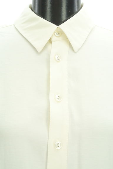 MOUSSY（マウジー）の古着「サイドスリットミドルとろみシャツ（カジュアルシャツ）」大画像４へ