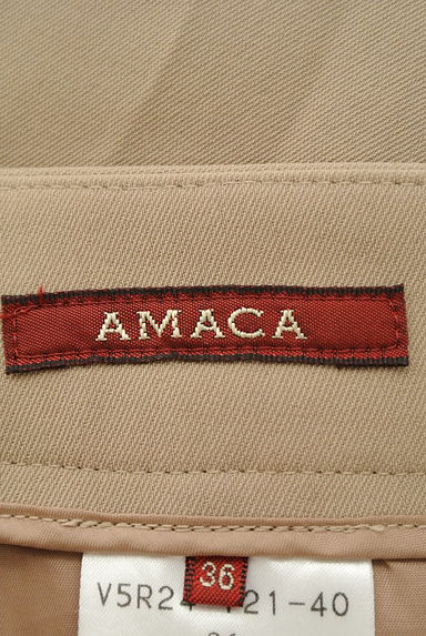 AMACA（アマカ）の古着「センタープレスセミワイドパンツ（パンツ）」大画像６へ