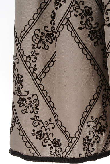 axes femme（アクシーズファム）の古着「ベロアリボン付き花柄ロングスカート（ロングスカート・マキシスカート）」大画像５へ