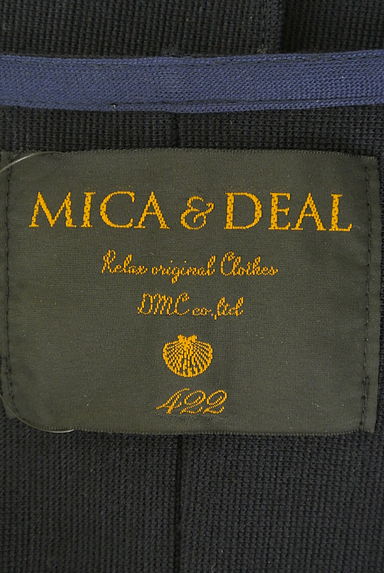 mica&deal（マイカアンドディール）の古着「Vネック切替ニット（ニット）」大画像６へ