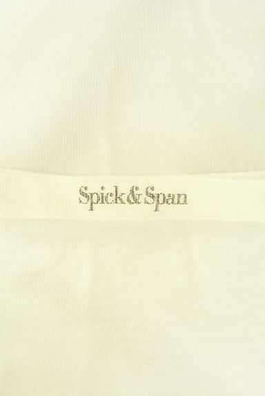 Spick and Span（スピック＆スパン）の古着「ロールアップフレンチスリーブTシャツ（Ｔシャツ）」大画像６へ