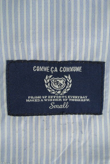 COMME CA COMMUNE（コムサコミューン）の古着「チェック柄ストレッチパンツ（パンツ）」大画像６へ