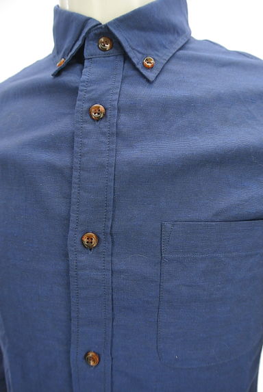 COMME CA COMMUNE（コムサコミューン）の古着「綿麻7分袖カジュアルシャツ（カジュアルシャツ）」大画像４へ