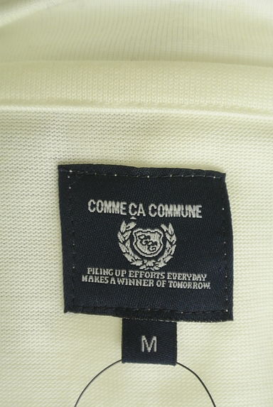 COMME CA COMMUNE（コムサコミューン）の古着「配色パッチワーク風ロンＴ（カットソー・プルオーバー）」大画像６へ