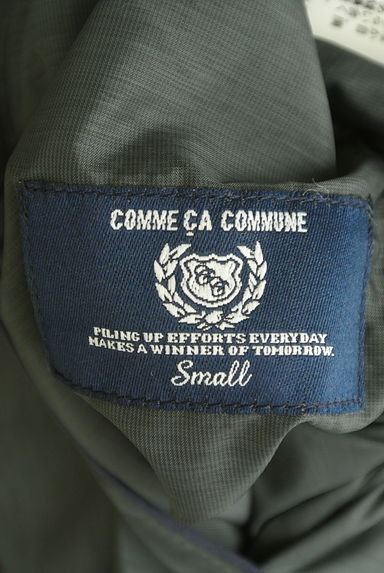 COMME CA COMMUNE（コムサコミューン）の古着「リバーシブルダウンベスト（ダウンベスト）」大画像６へ
