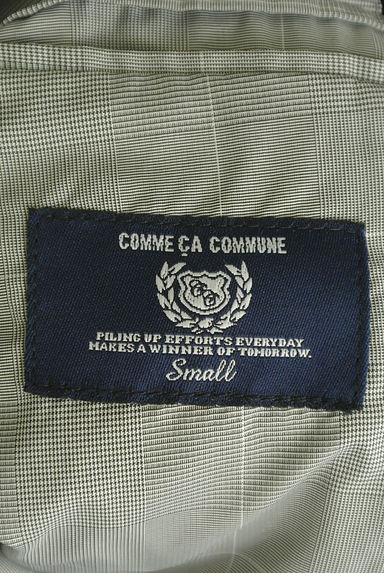 COMME CA COMMUNE（コムサコミューン）の古着「スタンドカラーショートコート（コート）」大画像６へ