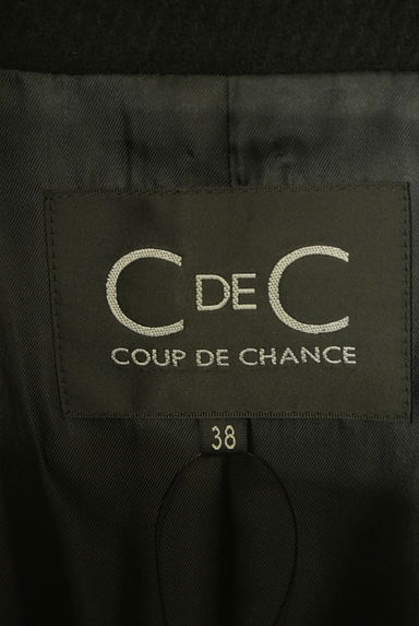 COUP DE CHANCE（クードシャンス）の古着「スタンドカラーロングウールコート（コート）」大画像６へ