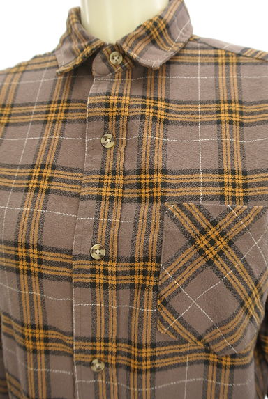 CUBE SUGAR（キューブシュガー）の古着「着回したくさんチェック柄シャツ（カジュアルシャツ）」大画像４へ