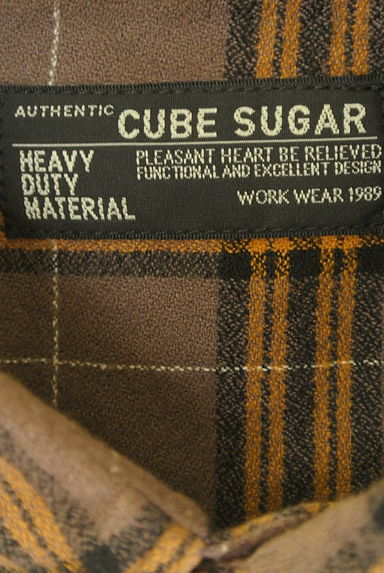 CUBE SUGAR（キューブシュガー）の古着「着回したくさんチェック柄シャツ（カジュアルシャツ）」大画像６へ