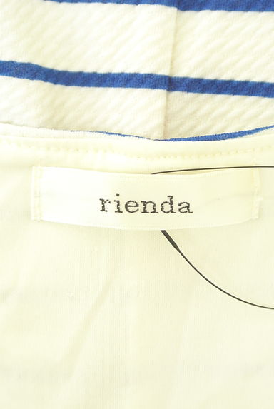 rienda（リエンダ）の古着「ボーダーミニワンピース（ワンピース・チュニック）」大画像６へ
