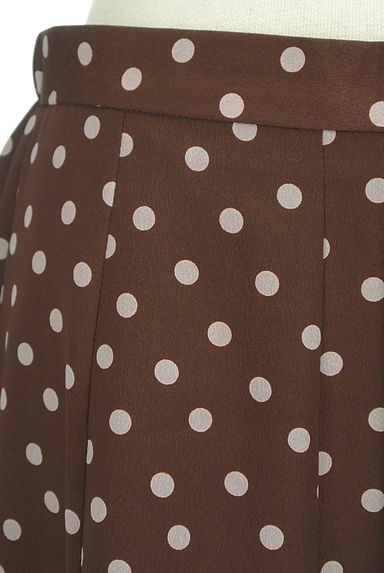 UNITED ARROWS（ユナイテッドアローズ）の古着「ミモレ丈ドットシフォンスカート（ロングスカート・マキシスカート）」大画像４へ