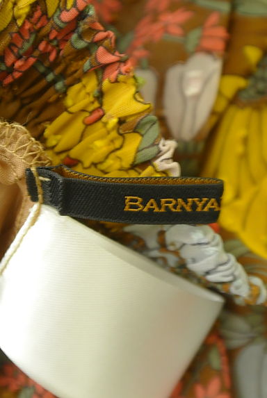 BARNYARDSTORM（バンヤードストーム）の古着「花柄凹凸ドットシフォンロングスカート（ロングスカート・マキシスカート）」大画像６へ
