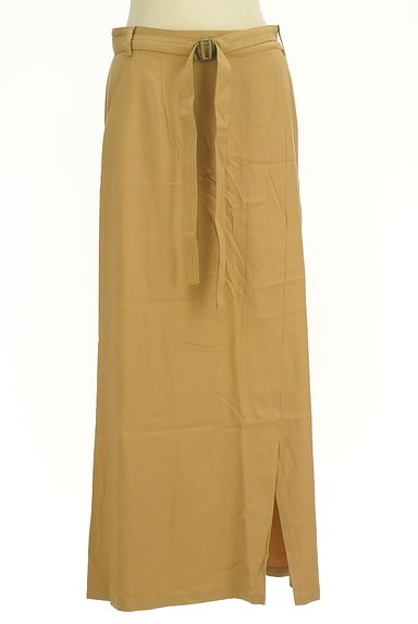 alcali（アルカリ）の古着「ベルト付き裾ベントロングスカート（ロングスカート・マキシスカート）」大画像１へ