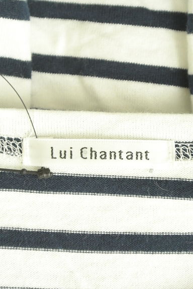 LUI CHANTANT（ルイシャンタン）の古着「七分袖ボートネックボーダーカットソー（Ｔシャツ）」大画像６へ