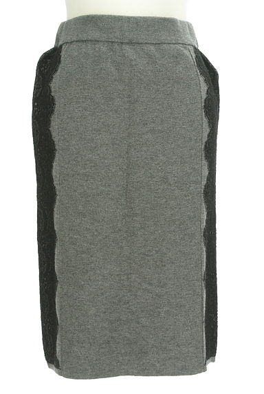 NARA CAMICIE（ナラカミーチェ）の古着「ダミーレース膝下ニットタイトスカート（スカート）」大画像１へ