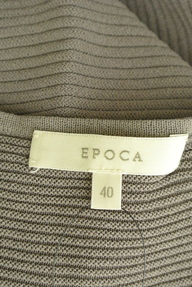 EPOCA（エポカ）の古着「サイドスリット膝下丈横リブニットワンピ（ワンピース・チュニック）」大画像６へ