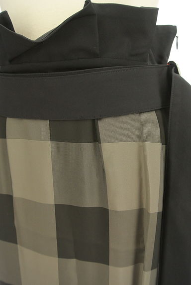 ADORE（アドーア）の古着「チェック柄ロングタイトスカート（ロングスカート・マキシスカート）」大画像４へ