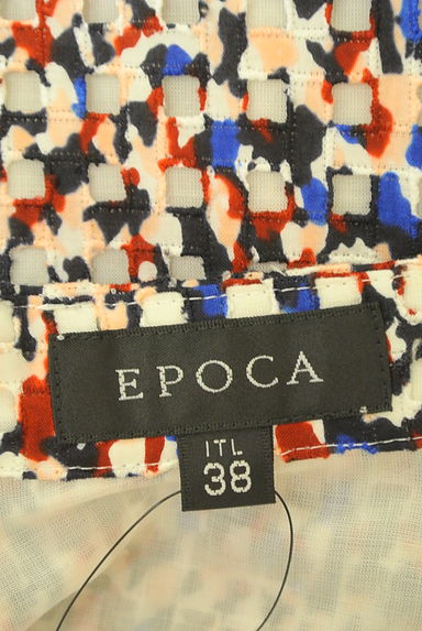 EPOCA（エポカ）の古着「総柄シアーチェック膝丈フレアスカート（スカート）」大画像６へ