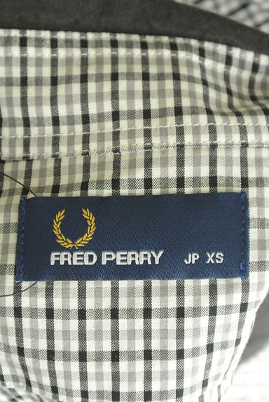 FRED PERRY（フレッドペリー）の古着「裾リブチェック柄カジュアルシャツ（カジュアルシャツ）」大画像６へ