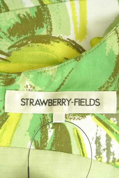 STRAWBERRY-FIELDS（ストロベリーフィールズ）の古着「フレッシュフラワーロングワンピース（ワンピース・チュニック）」大画像６へ