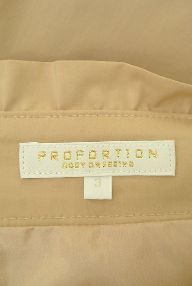 PROPORTION BODY DRESSING（プロポーションボディ ドレッシング）の古着「ウエストリボン膝丈タックスカート（ロングスカート・マキシスカート）」大画像６へ
