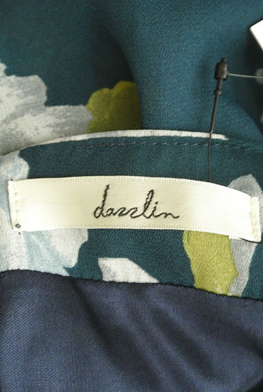dazzlin（ダズリン）の古着「花柄７分袖タックシフォンワンピース（ワンピース・チュニック）」大画像６へ