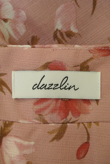 dazzlin（ダズリン）の古着「ベロアベルト付き花柄膝下スカート（ロングスカート・マキシスカート）」大画像６へ