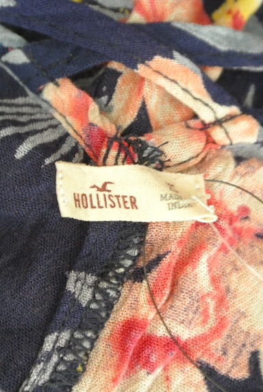 Hollister Co.（ホリスター）の古着「ハイビスカス柄キャミミニワンピース（キャミワンピース）」大画像６へ