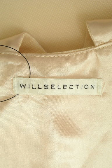 WILLSELECTION（ウィルセレクション）の古着「バックリボン膝上ワンピース（ワンピース・チュニック）」大画像６へ