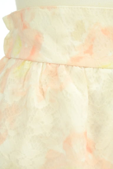 WILLSELECTION（ウィルセレクション）の古着「レース＋花柄シアーミニスカート（スカート）」大画像４へ