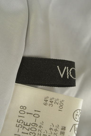 VICKY（ビッキー）の古着「グレンチェック柄ロングフレアスカート（ロングスカート・マキシスカート）」大画像６へ