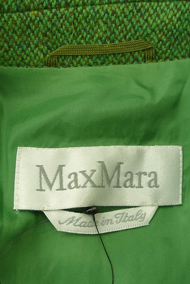 MAX MARA（マックスマーラ）の古着「ミックスウールミドルジャケット（ジャケット）」大画像６へ