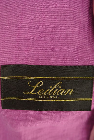 LEILIAN（レリアン）の古着「カラーリネン９分袖ミドルジャケット（ジャケット）」大画像６へ