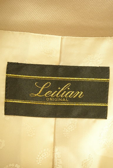 LEILIAN（レリアン）の古着「艶シルクのミドルスタンドカラーコート（コート）」大画像６へ