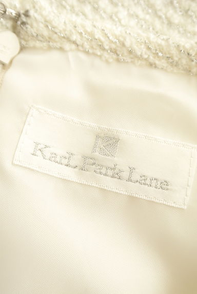 KarL Park Lane（カールパークレーン）の古着「ラメツイード切替ひざ丈シフォンワンピ（ワンピース・チュニック）」大画像６へ