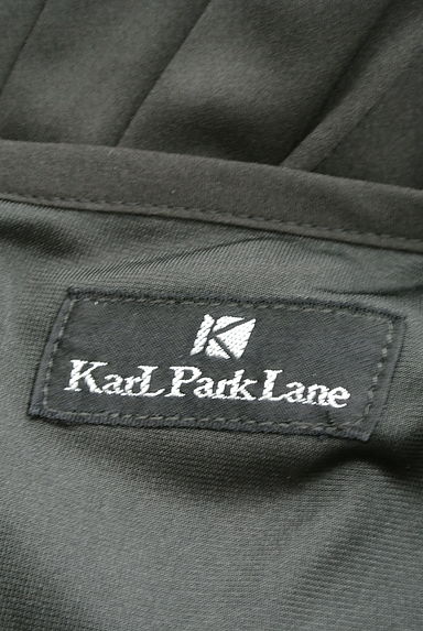 KarL Park Lane（カールパークレーン）の古着「リボンフリルの膝丈プリーツワンピース（ワンピース・チュニック）」大画像６へ
