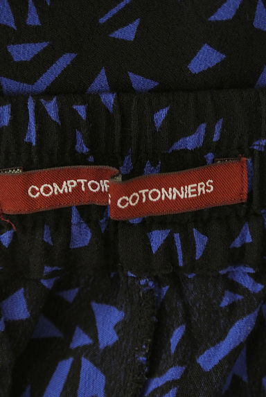 Comptoir des Cotonniers（コントワーデコトニエ）の古着「ウエストゴム柄テーパードパンツ（パンツ）」大画像６へ
