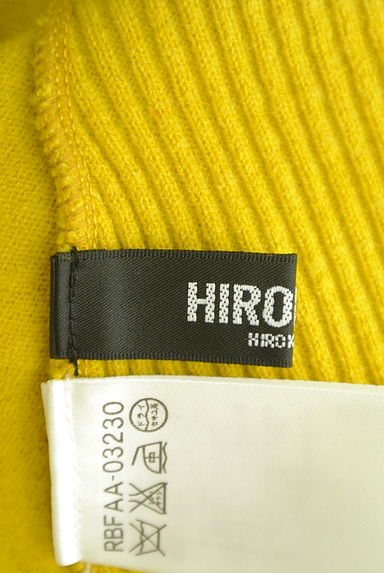 HIROKO BIS（ヒロコビス）の古着「編地切替モックネックニット（ニット）」大画像６へ
